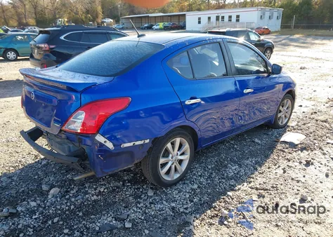 2015 Nissan Versa 1.6 Sl из США, поврежденный, VIN 3N1CN7AP3FL818047